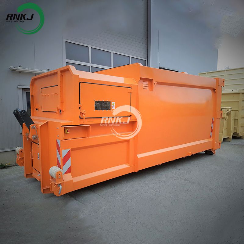 Mobile Rubbish Compaction Station Mobile Rubbish Compaction Station