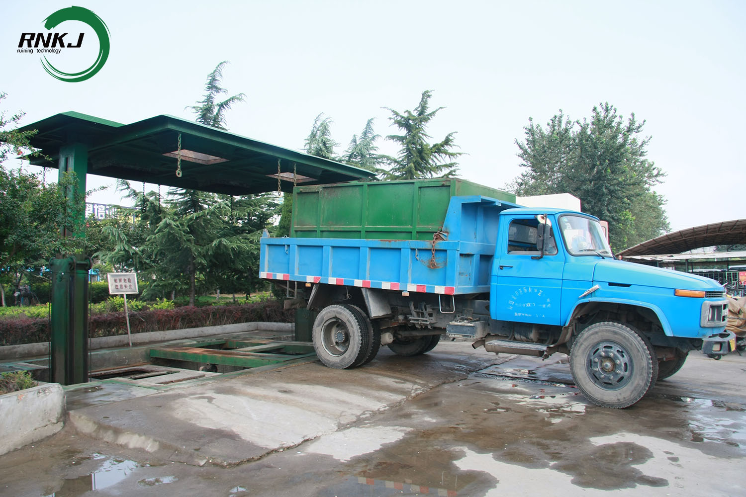 Double Box Underground Garbage Station Double Box Underground Garbage Station