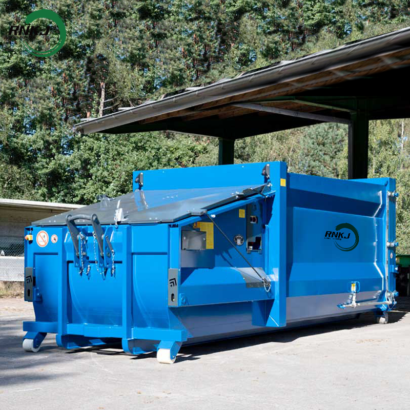 Mobile Trash Compaction Station Mobile Trash Compaction Station