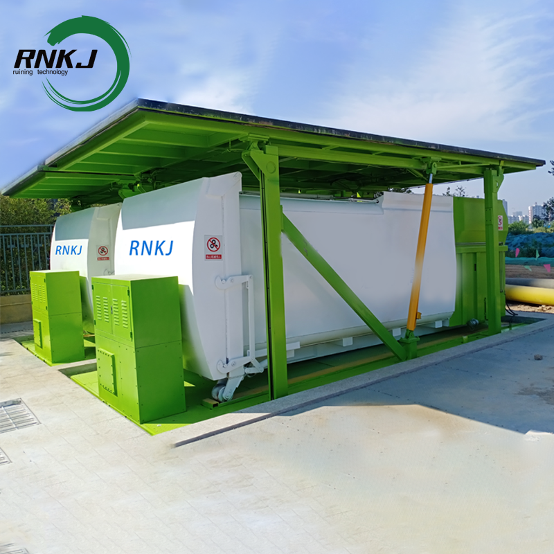 Automatic Underground Garbage Compactor Automatic Underground Garbage Compactor