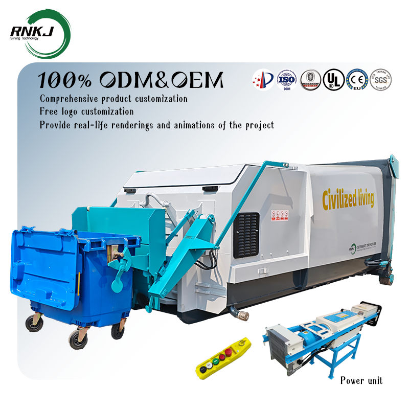 Bucket-type Waste Compaction Station Bucket-type Waste Compaction Station