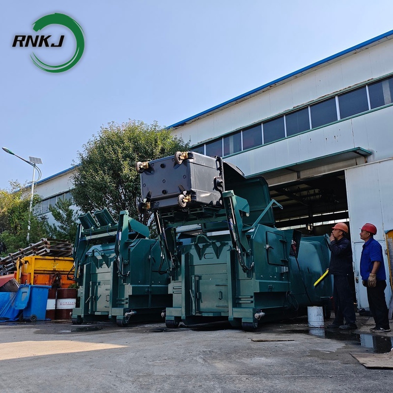 Custom 6-30 CBM High-Compression Hydraulic Bucket Type Garbage Compactor Custom 6-30 CBM High-Compression Hydraulic Bucket Type Garbage Compactor