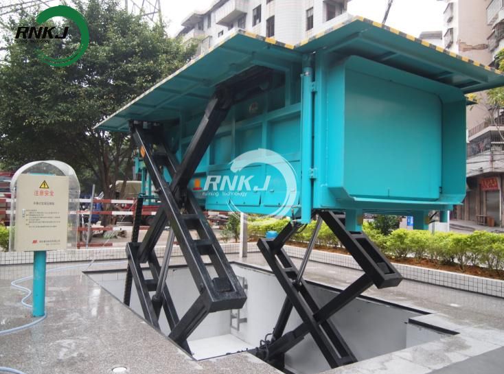Underground Horizontal Garbage Compactor Underground Horizontal Garbage Compactor