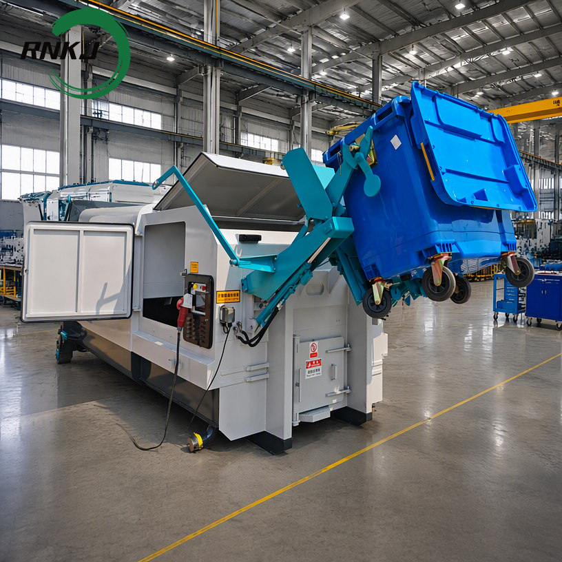 9 m³ Hydraulic Bucket Type Garbage Compactor 9 m³ Hydraulic Bucket Type Garbage Compactor