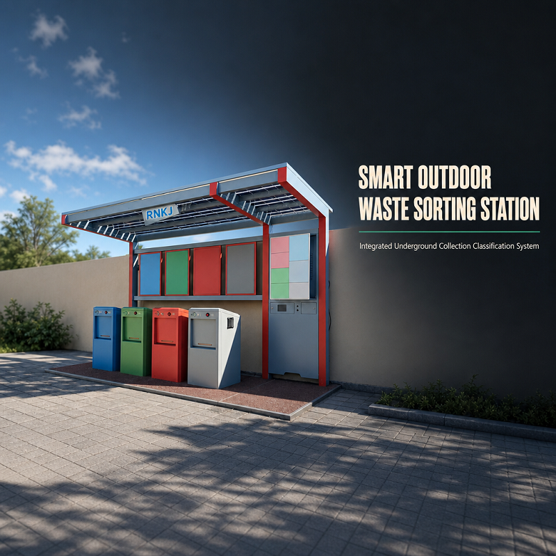 Factory Customization 1100 Liters Underground Garbage Classification Collection Station Factory Customization 1100 Liters Underground Garbage Classification Collection Station