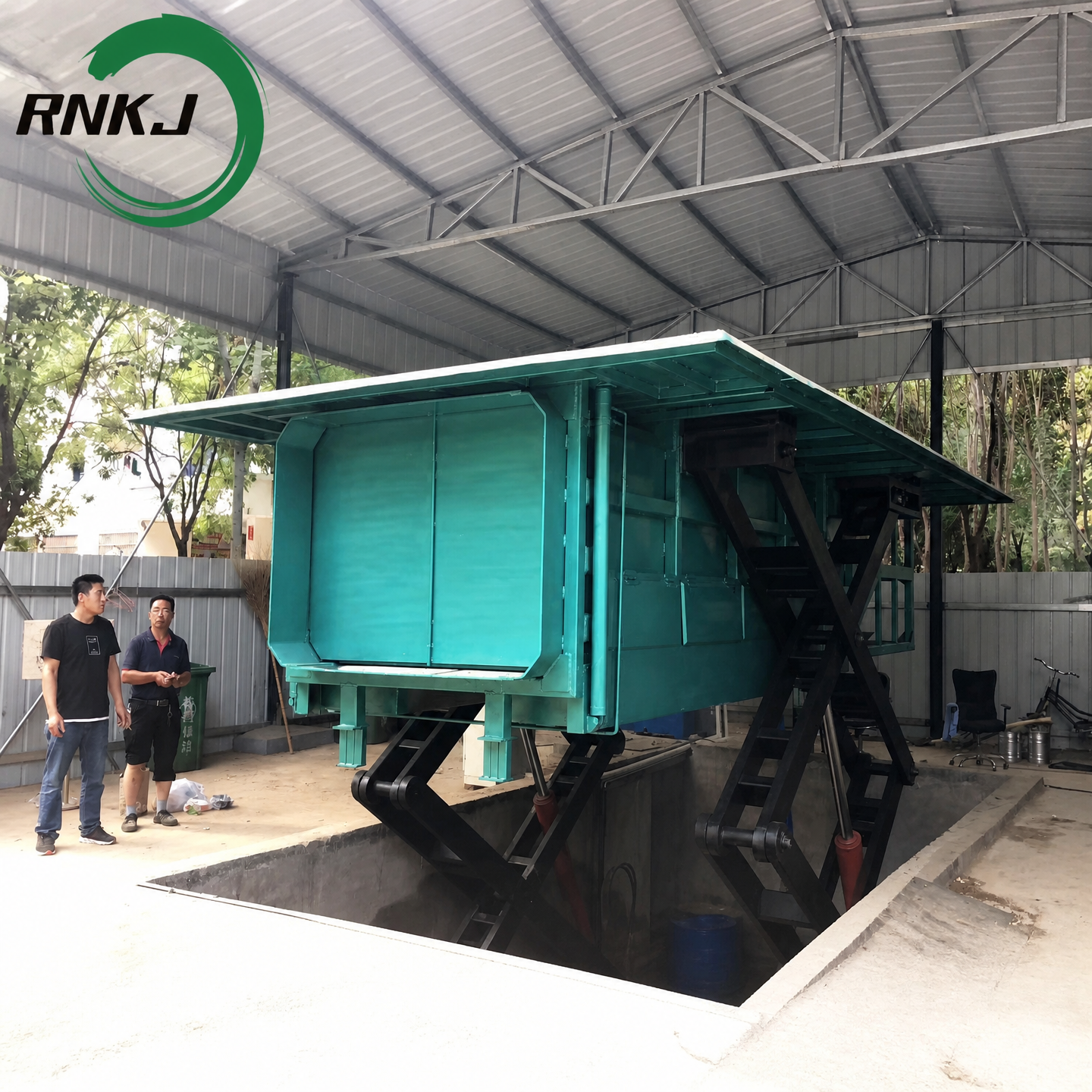 12m³ Underground Horizontal Garbage Compaction Station for Residential Community 12m³ Underground Horizontal Garbage Compaction Station for Residential Community