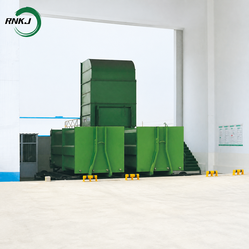8m³ Hydraulic High Compression Mobile Split Type Garbage Compression Station 8m³ Hydraulic High Compression Mobile Split Type Garbage Compression Station