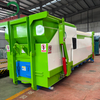 Hydraulic Hopper Waste Compaction Station
