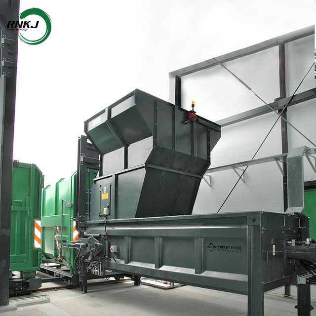 Split Type Trash Compression Station