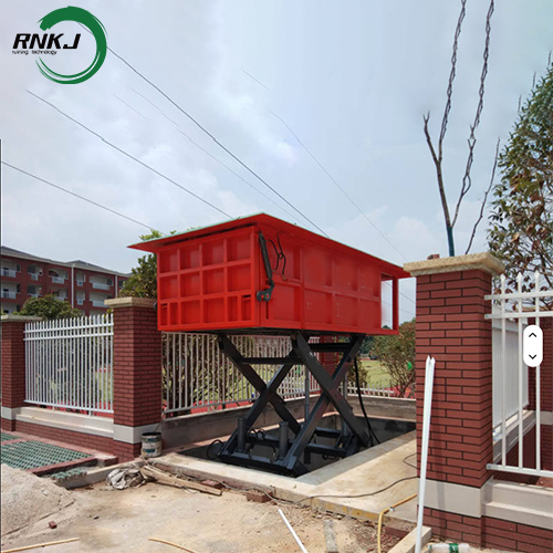 Underground Horizontal Garbage Compactor