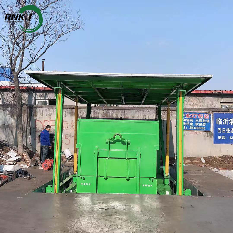 Landscape Underground Garbage Compactor