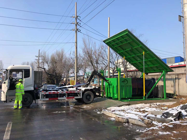 Underground Waste Compression Station