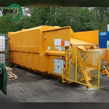 Bucket Garbage Compression Station
