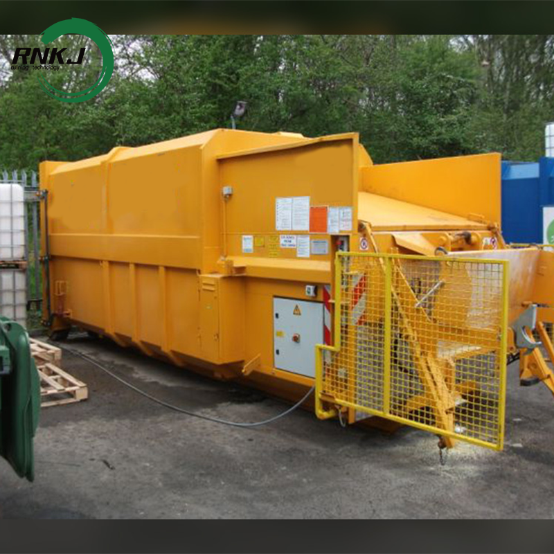 What are the core features of a waste compactor?