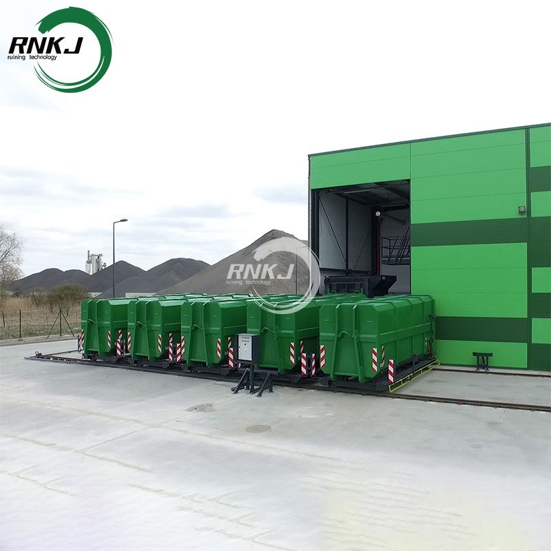 Split Garbage Compactor