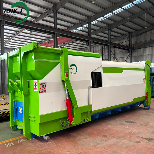 Hydraulic Hopper Waste Compaction Station