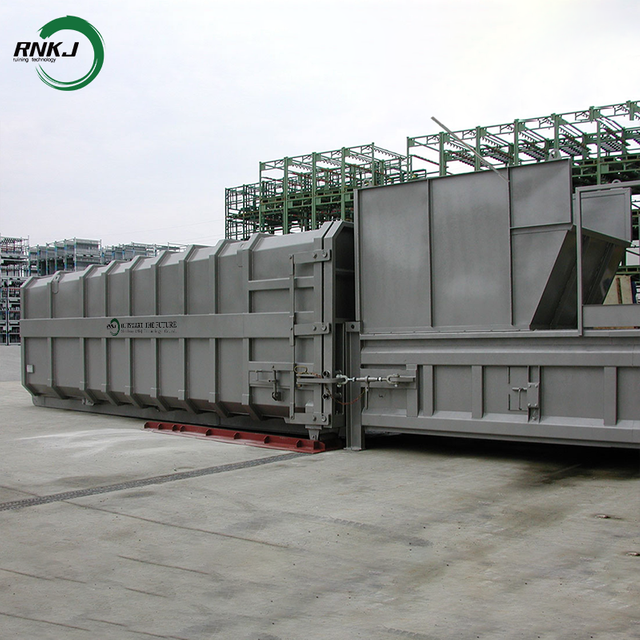 Industrial Hydraulic Sealed Leak Proof Split Type Waste Compactor