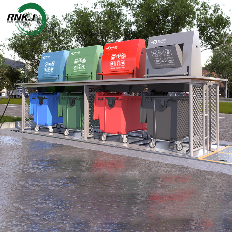 Underground Garbage Collection Sorting System