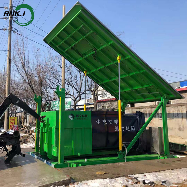 Landscape Underground Garbage Compactor