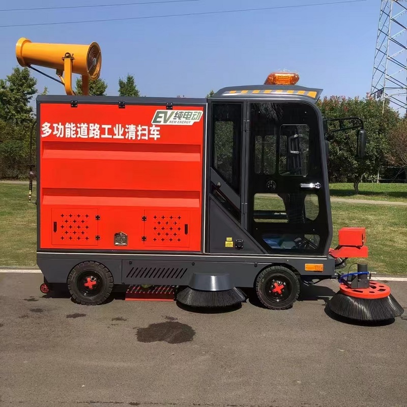 Electric Ride-On Sweeper
