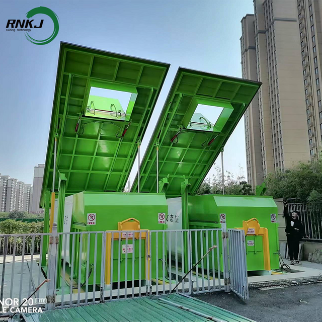 Underground Trash Compaction Station