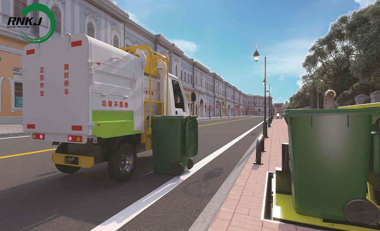 Underground Waste Collecting Station