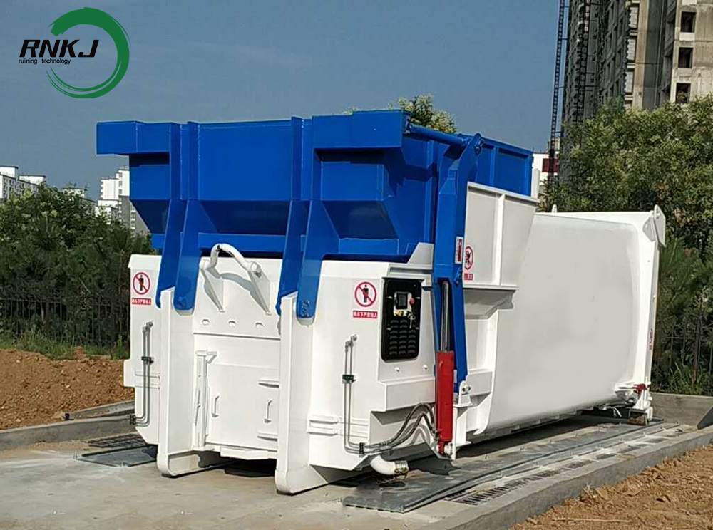 Hopper Garbage Compaction Station