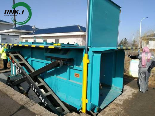 Underground Horizontal Garbage Compactor