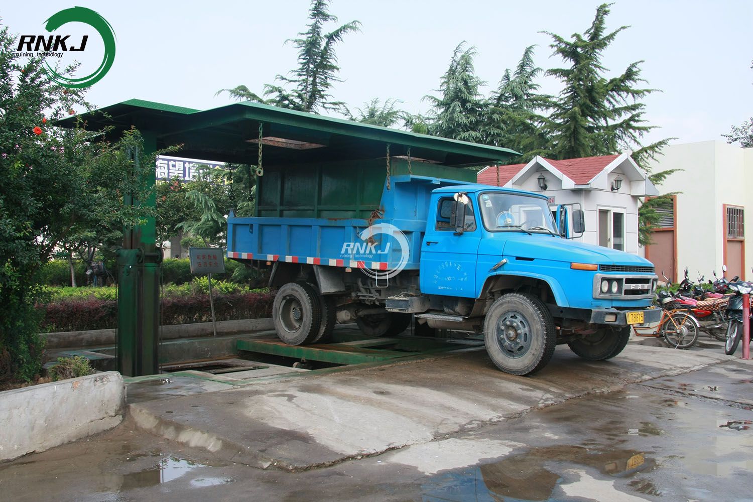 Double Box Rubbish Station