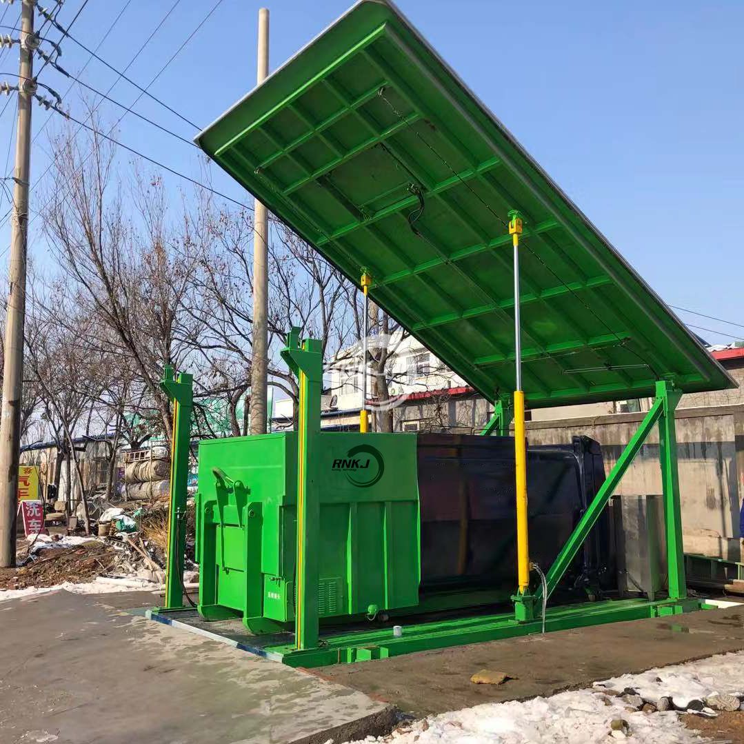 Landscape Underground Garbage Compactor