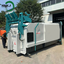 10 CBM Hydraulic Automatic Bin-Tipping Hook Lift Waste Compactor
