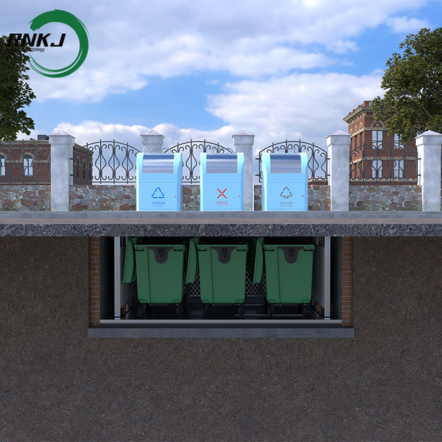 Hydraulic Underground Garbage Collection System