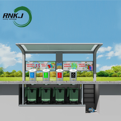 Underground Garbage Classification Collection Booth