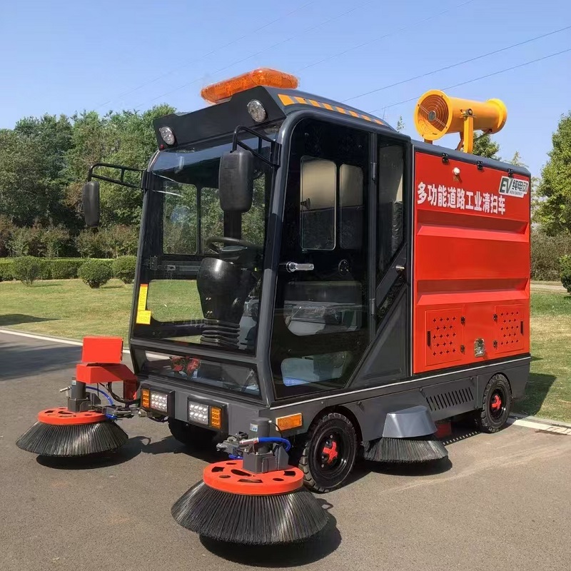 Electric Ride-On Sweeper