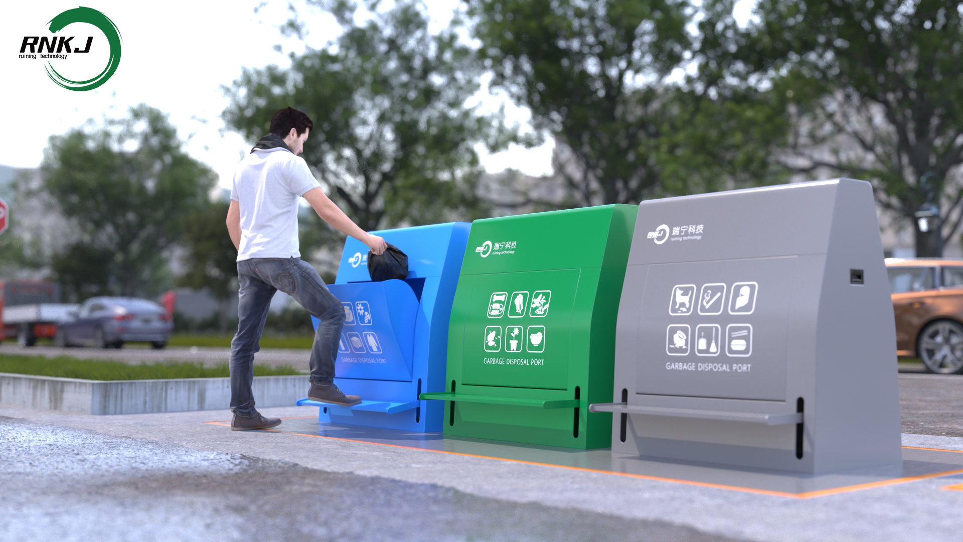 Underground Trash Collection System
