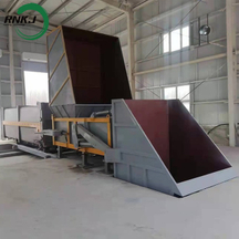 Automatic Hydraulic Split Type Garbage Compactor