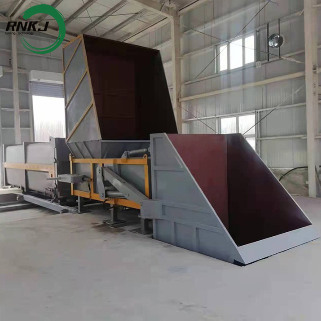 Automatic Hydraulic Split Type Garbage Compactor