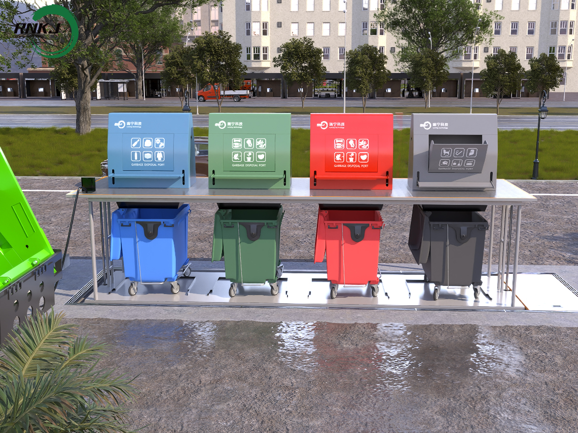 Underground Garbage Classification Collection Station: Urban Garbage Classification Solution