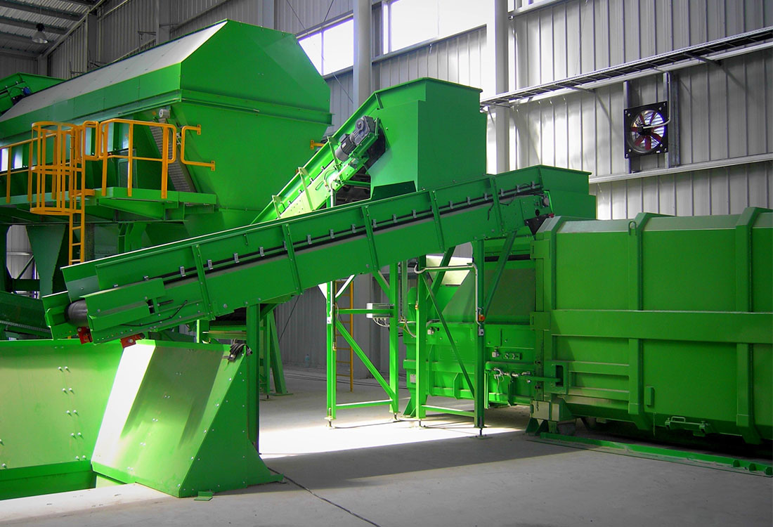 Split Waste Compactor