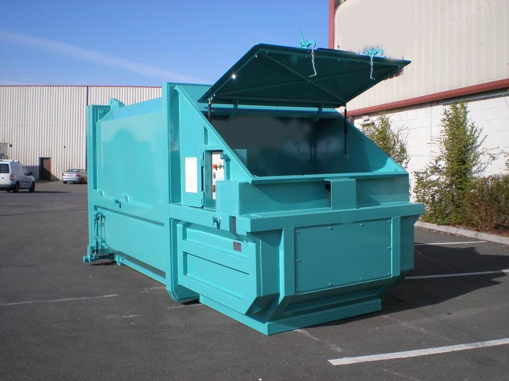 Mobile Garbage Compression Station