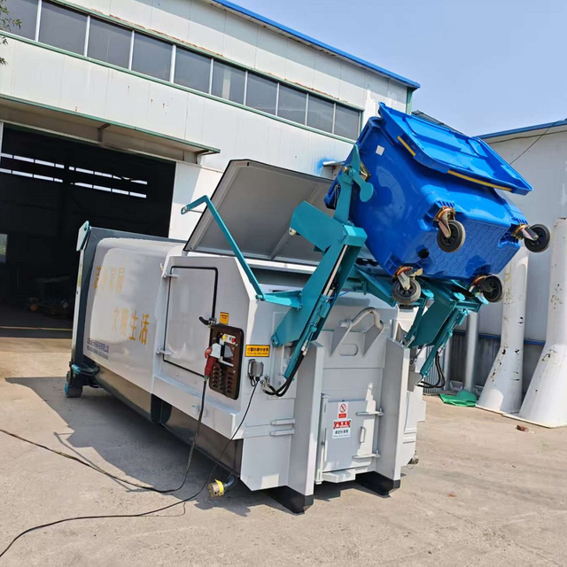Bucket Compression Waste Station