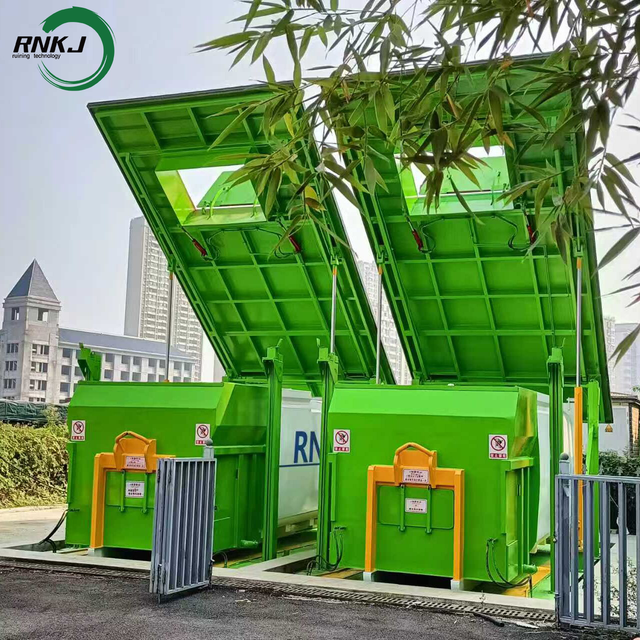 Landscape Underground Trash Compactor