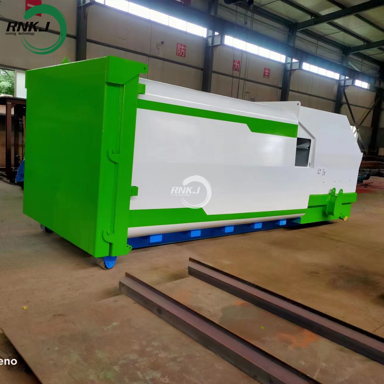 Hydraulic Hopper Waste Compactor