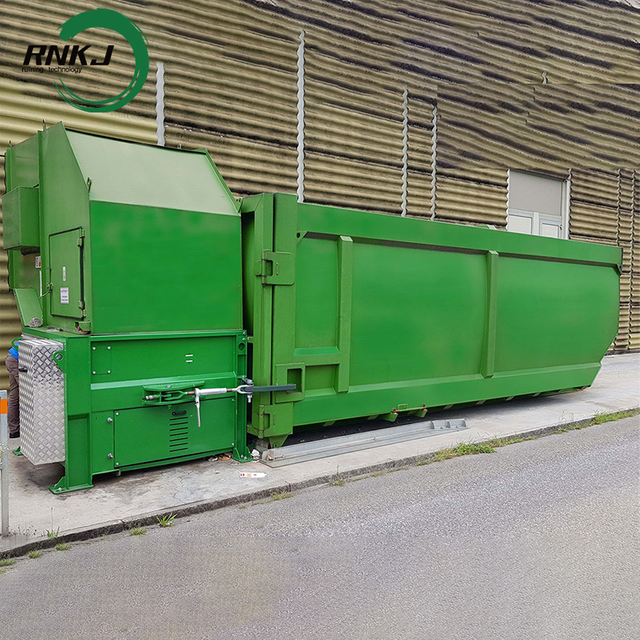 Spiral Garbage Compaction Station