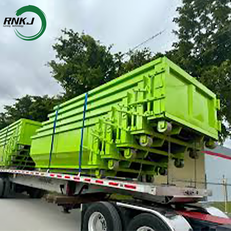 Hook Lift Dumpster Container