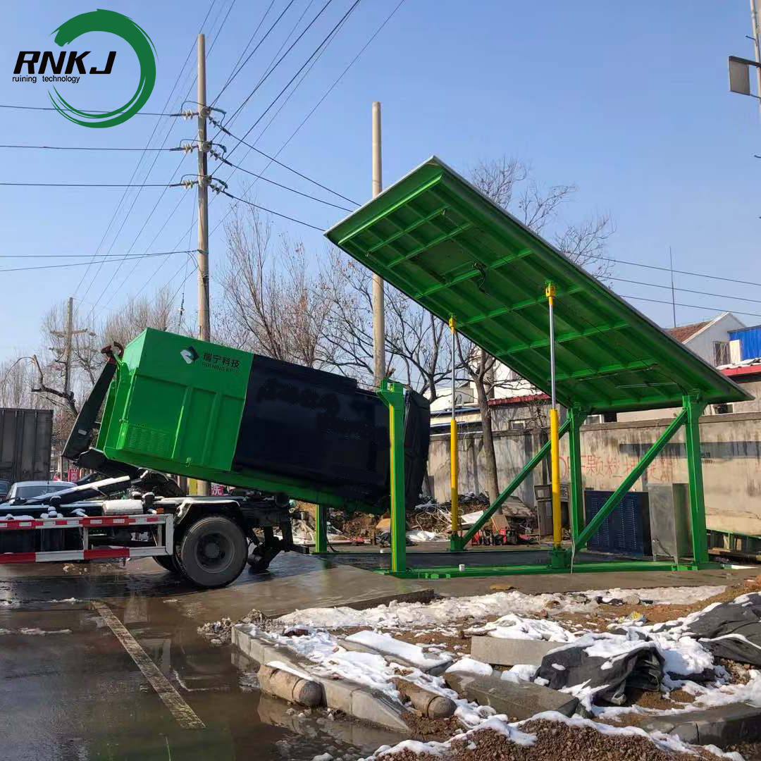 Underground Hydraulic Waste Compactor