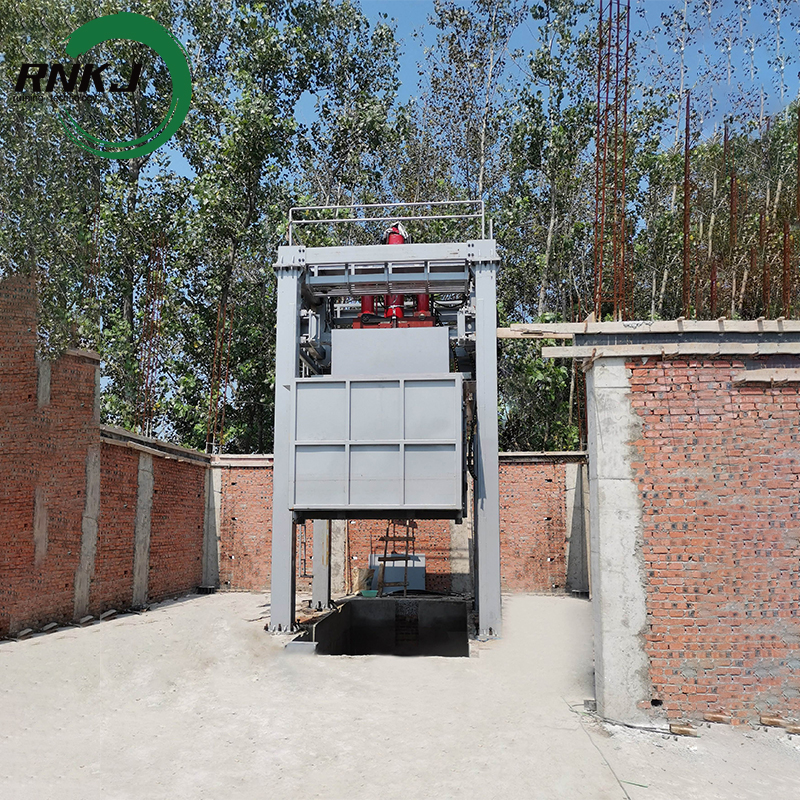 Vertical Garbage Compaction Station