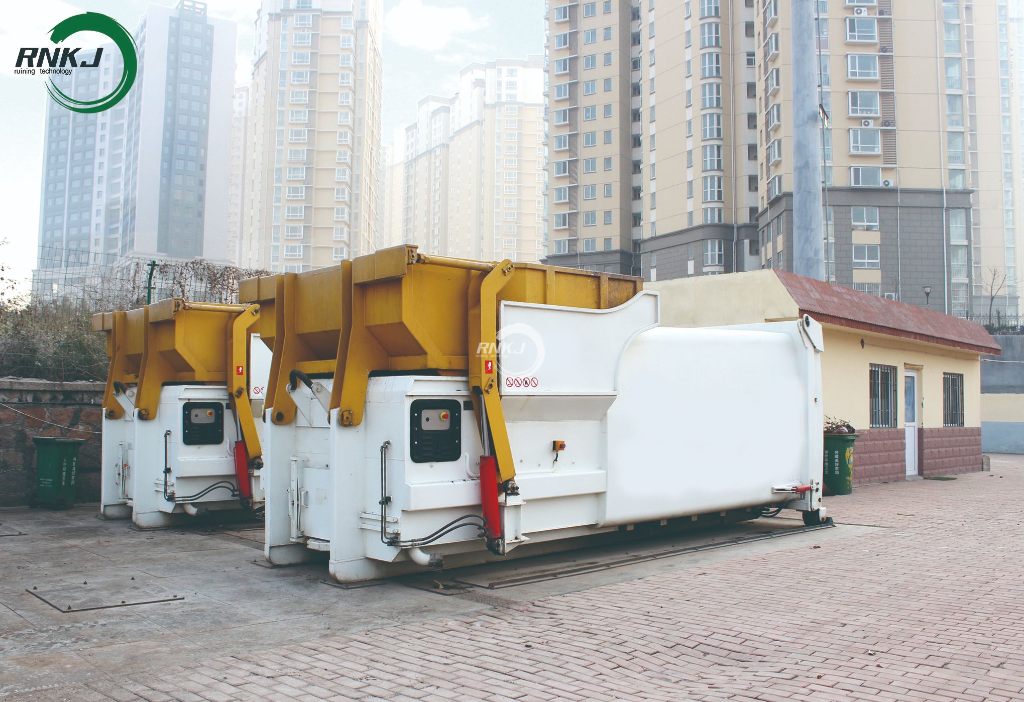 Hydraulic Hopper Garbage Compactor