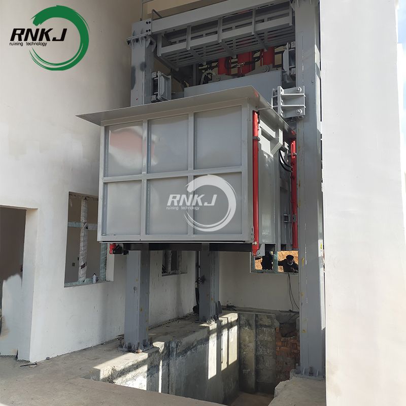 Vertical Waste Compaction Station