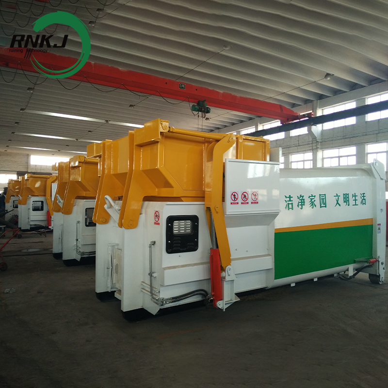 Hopper Garbage Compactor